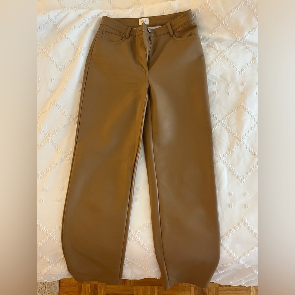 Aritzia Leather Pants